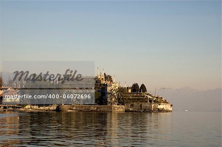 Isola Bella is one of  the Borromean Islands of Lago Magiore in north Italy.