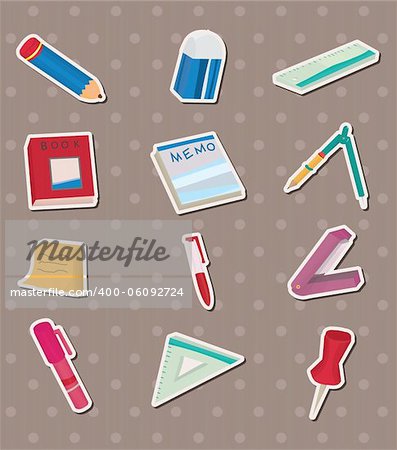 stationery stickers