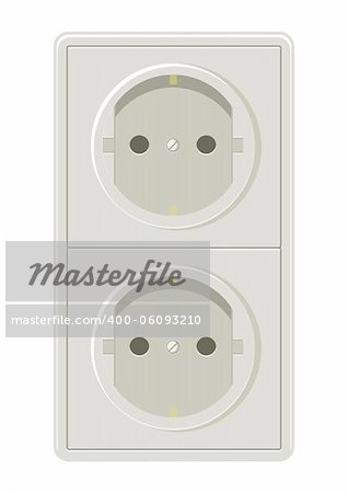 Stock vector of electrical plug