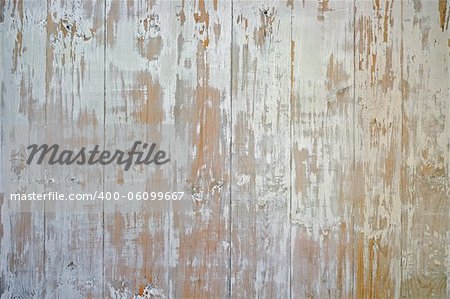 old wooden wall with worn paint
