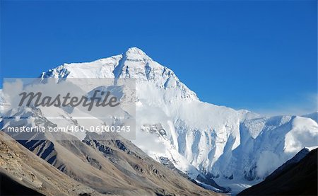 High peak of Mount Everest