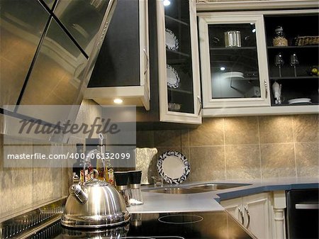 Interior of a modern kitchen