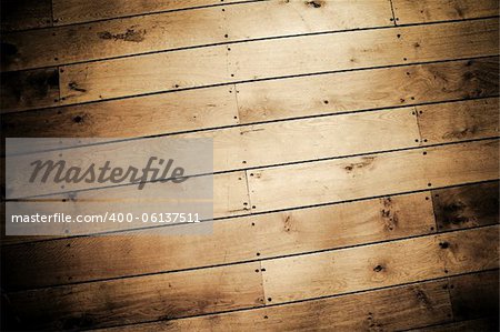 background of weathered wood floor panels