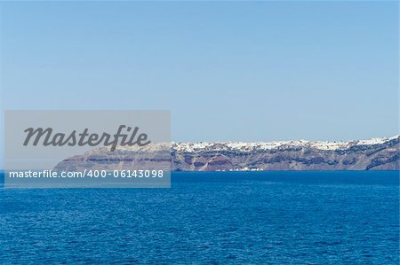 An image of a nice Santorini view