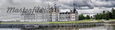 Chateau du Chambord, Loire Valley, France (HDR image)