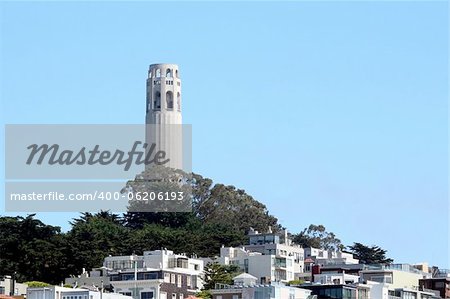 Coit Tower is a famous landmark in San Francisco.