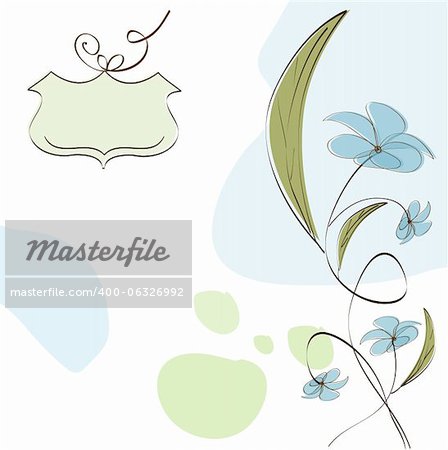 vector floral background