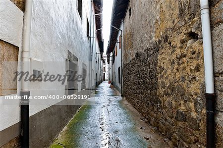 Siesta in the Typical Medieval Spanish City