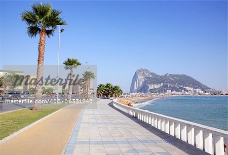 Playa de Poniente in La Linea de la Concepcion