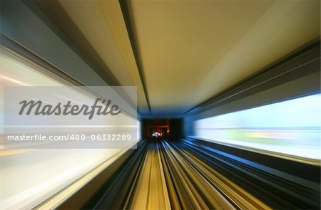 background of the high-speed train with motion blur outdoor