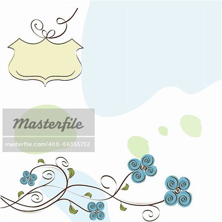 vector floral background