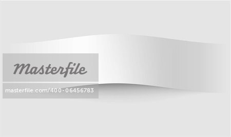 Paper board shadows. Illustration for web design on white background