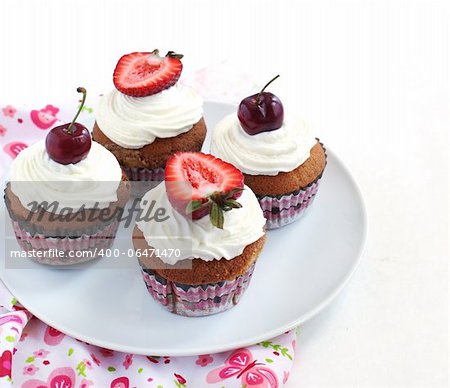 Berry Cupcakes