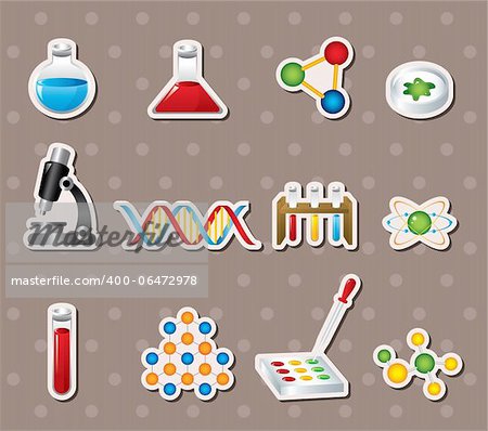 Science stickers