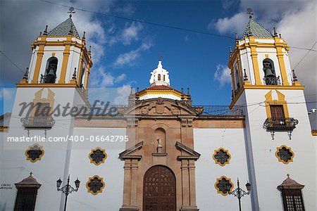 Parish of Our Lady of Socorro, Ronda, Malaga (Spain)