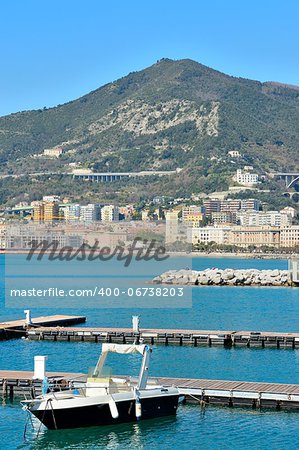 views of the seafront in the Gulf of Salerno