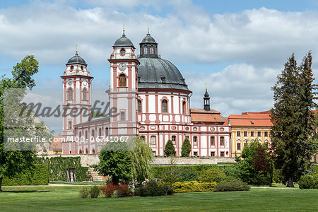 Famous Baroque chateau Jaromerice nad Rokytnou, Czech Republic