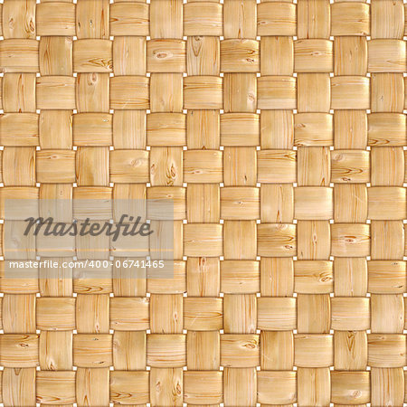 background texture of woven wood with natural patterns