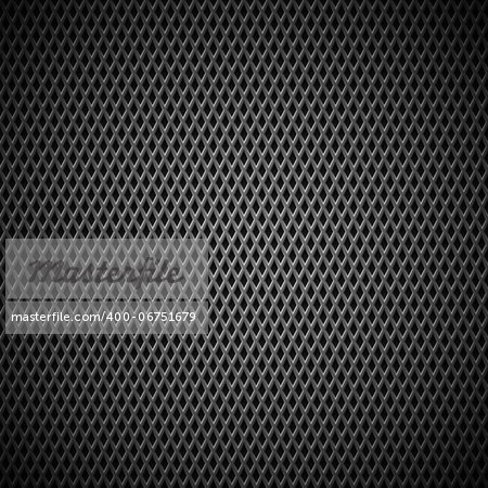 Technology background with seamless black carbon texture for internet sites, web user interfaces (UI), applications (apps) and business presentations. Vector Pattern.