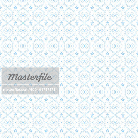 Beautiful background of seamless floral pattern