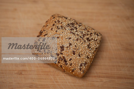 Multiseed bread on a table