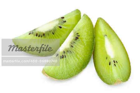 Closeup of juicy Kiwi Fruit (Chinese Gooseberry)