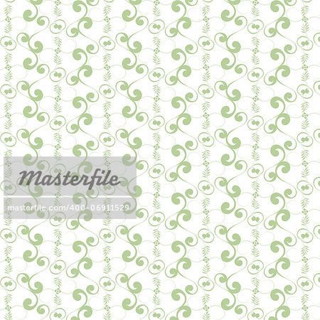 Beautiful background of seamless floral pattern