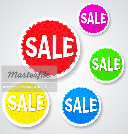 Color set  labels for sale