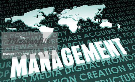 Management Industry Global Standard on 3D Map