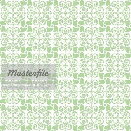 Beautiful background of seamless floral pattern