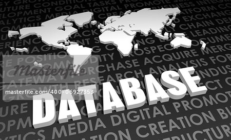 Database Industry Global Standard on 3D Map
