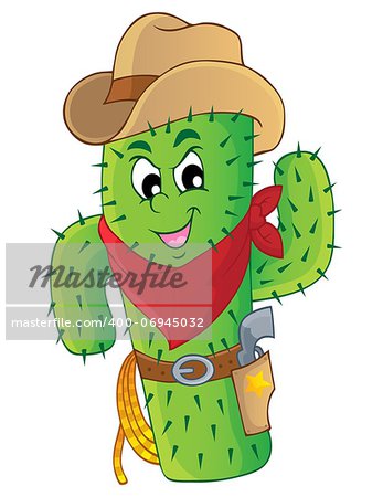 Cactus theme image 3 - eps10 vector illustration.