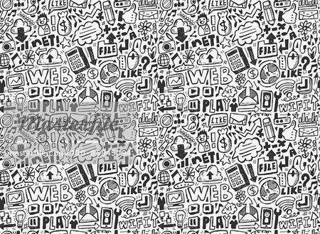 doodle Finance pattern