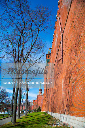 Moscow Kremlin spring day. Russia