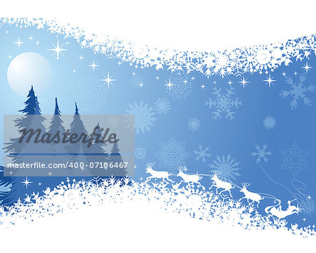 Christmas  background.Fully editable  EPS 10 Vector illustration.