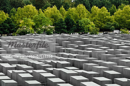Jewish Holocaust Memorial, in Berlin Germany