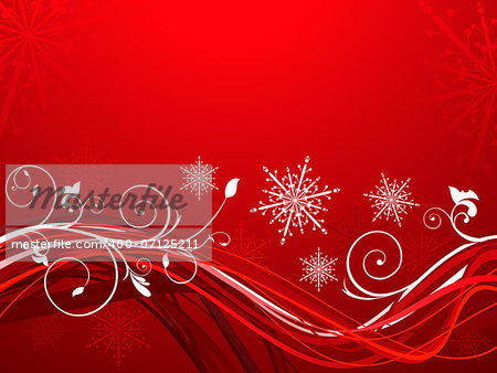 abstract artistic christmas background vector illustration