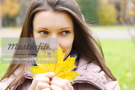 autumn woman