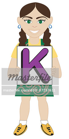 Alphabet Kids available as a Vector or Raster Illustration