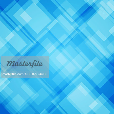 Abstract futuristic background. Blue rectangles. Element corporate and web design