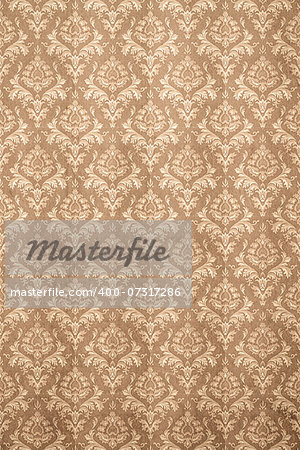 An image of a nice brown vintage wallpaper