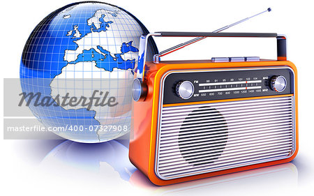 3d rendering of a wind internet radio concept