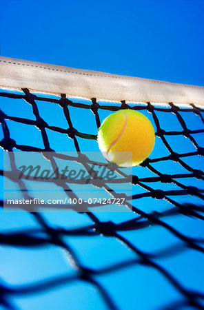 Tennis balls on Court
