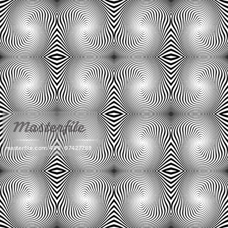 Design seamless monochrome decorative diagonal pattern. Abstract striped lines textured background. Vector art