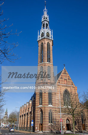St Jozef cathedral in the center of Groningen, Netherlands