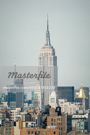 An image of the Empire State Building in New York