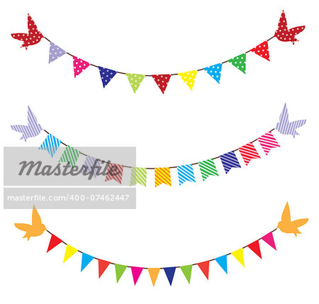 vector bunting