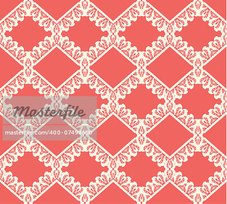 Seamless knitted pattern. vector cute lace background