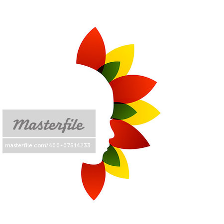 Natural Beauty logo leaves