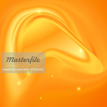 Orange abstract background.The illustration contains transparency and effects.